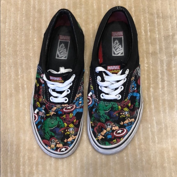 marvel themed vans